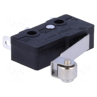 Microswitch SNAP ACTION | 3A/250VAC | with lever (with roller)
