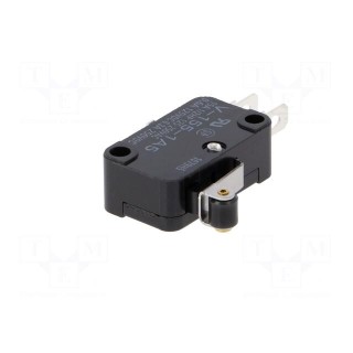 Microswitch SNAP ACTION | with lever (with roller) | SPDT | Pos: 2