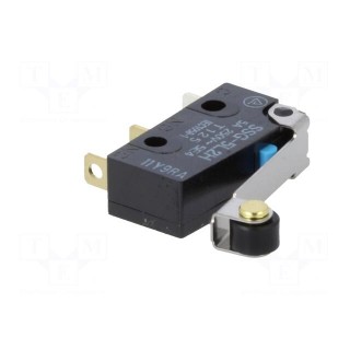 Microswitch SNAP ACTION | with lever (with roller) | SPDT | Pos: 2