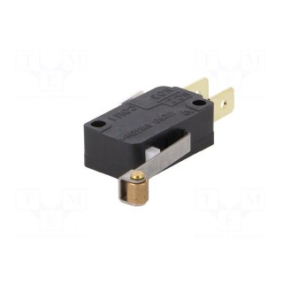 Microswitch SNAP ACTION | with lever (with roller) | SPDT | Pos: 2