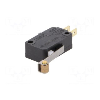 Microswitch SNAP ACTION | 11A/125VAC | with lever (with roller)