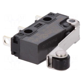 Microswitch SNAP ACTION | 5A/250VAC | 5A/30VDC | SPDT | ON-(ON) | IP40