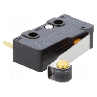 Microswitch SNAP ACTION | 0.1A/125VAC | with lever (with roller)