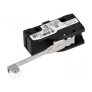 Microswitch SNAP ACTION | with lever (with roller) | SPDT | Pos: 2