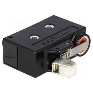 Microswitch SNAP ACTION | 10A/250VAC | with lever (with roller)