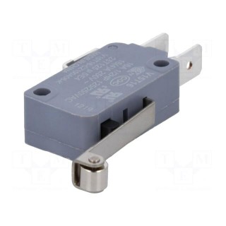 Microswitch SNAP ACTION | 15A/125VAC | with lever (with roller)