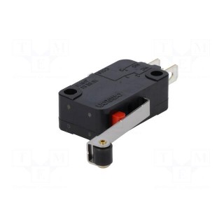 Microswitch SNAP ACTION | with lever (with roller) | SPDT | Pos: 2