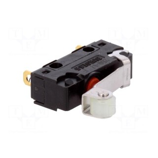 Microswitch SNAP ACTION | 5A/250VAC | with lever (with roller)