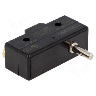 Microswitch SNAP ACTION | with pin | SPDT | 20A/250VAC | ON-(ON)