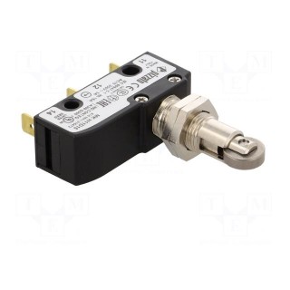 Microswitch SNAP ACTION | with roller | 16A/250VAC | 16A/300VDC
