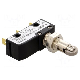 Microswitch SNAP ACTION | with roller | 16A/250VAC | 16A/300VDC
