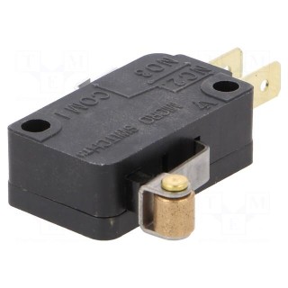 Microswitch SNAP ACTION | with roller | SPDT | 15A/277VAC | Pos: 2