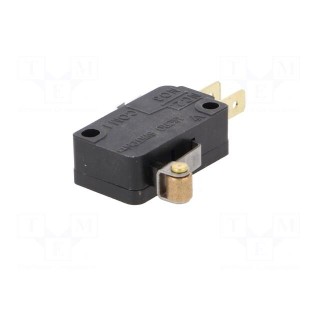 Microswitch SNAP ACTION | with roller | SPDT | 15A/277VAC | Pos: 2