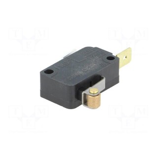 Microswitch SNAP ACTION | with roller | SPST | 5A/125VAC | ON-(OFF)
