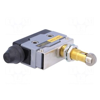 Microswitch SNAP ACTION | 10A/250VAC | with transverse roller