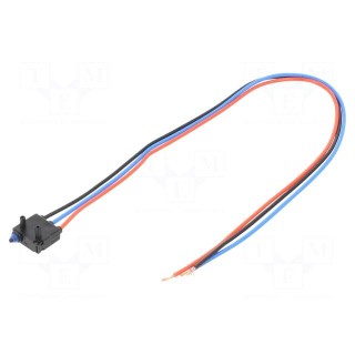 Microswitch SNAP ACTION | without lever | SPDT | 0.1A/100VAC | Pos: 2
