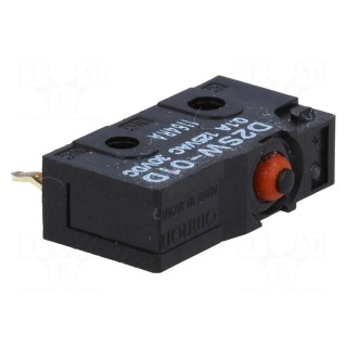 Microswitch SNAP ACTION | 0.1A/125VAC | 0.1A/30VDC | without lever