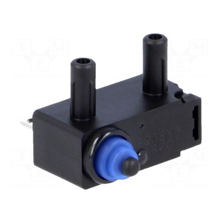 Microswitch SNAP ACTION | without lever | SPDT | 0.1A/125VAC | Pos: 2