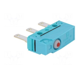 Microswitch SNAP ACTION | without lever | SPDT | 0.1A/250VAC | Pos: 2