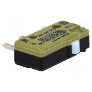 Microswitch SNAP ACTION | without lever | SPDT | 0.3A/30VAC | Pos: 2