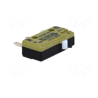 Microswitch SNAP ACTION | without lever | SPDT | 0.3A/30VAC | Pos: 2