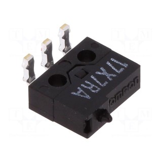 Microswitch SNAP ACTION | 0.5A/30VDC | without lever | SPDT | Pos: 2