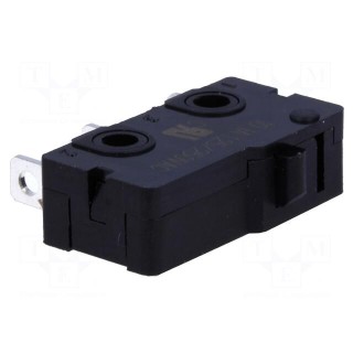 Microswitch SNAP ACTION | without lever | SPDT | 10.1A/250VAC | IP40