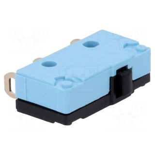 Microswitch SNAP ACTION | 10A/250VAC | without lever | SPDT | Pos: 2