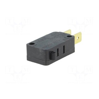 Microswitch SNAP ACTION | 11A/277VAC | without lever | SPDT | Pos: 2