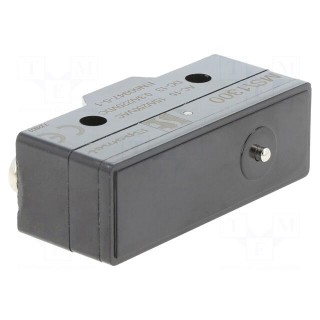 Microswitch SNAP ACTION | 15A/250VAC | 0.3A/220VDC | without lever