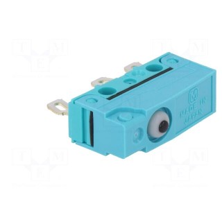 Microswitch SNAP ACTION | 2A/250VAC | 2A/30VDC | without lever