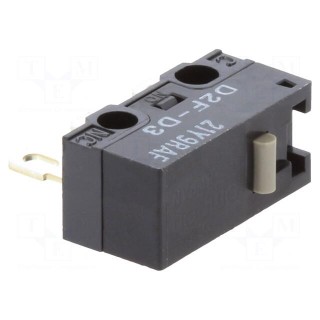 Microswitch SNAP ACTION | 3A/125VAC | without lever | SPDT | ON-(ON)