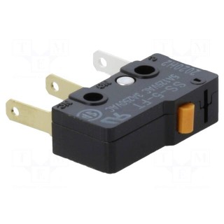 Microswitch SNAP ACTION | without lever | SPDT | 3A/250VAC | ON-(ON)