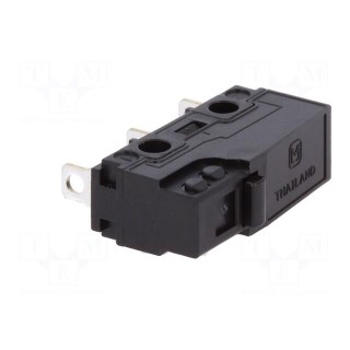 Microswitch SNAP ACTION | without lever | SPDT | 3A/250VAC | ON-(ON)