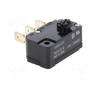 Microswitch SNAP ACTION | 5A/230VAC | without lever | SPDT | ON-ON
