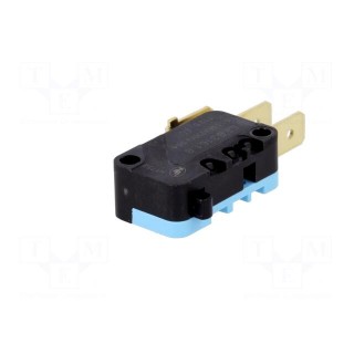 Microswitch SNAP ACTION | SPDT | ON-(ON) | Pos: 2 | IP40 | -60÷150°C