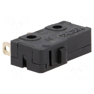 Microswitch SNAP ACTION | 5A/250VAC | 5A/30VDC | without lever