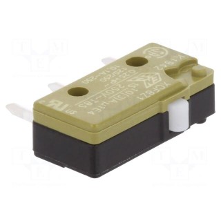 Microswitch SNAP ACTION | without lever | SPDT | ON-(ON) | Pos: 2