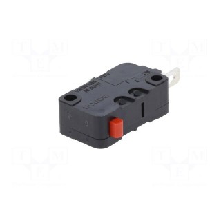Microswitch SNAP ACTION | without lever | SPST-NC | 16A/250VAC