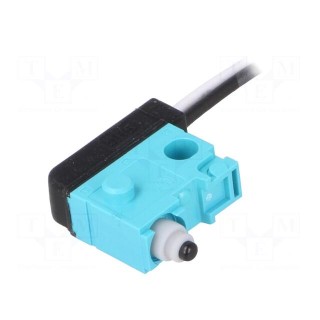 Microswitch SNAP ACTION | without lever | SPST-NO | 0.1A/30VDC