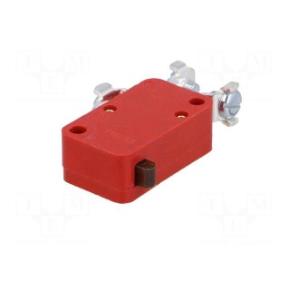 Microswitch SNAP ACTION | 10A/250VAC | without lever | SPST-NO