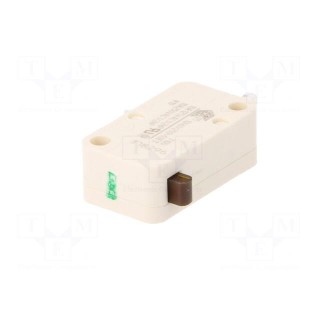 Microswitch SNAP ACTION | 10A/250VAC | without lever | SPST-NO