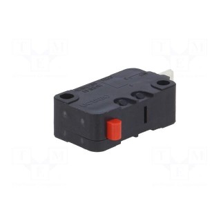 Microswitch SNAP ACTION | without lever | SPST-NO | 16A/250VAC