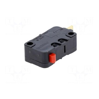 Microswitch SNAP ACTION | 16A/250VAC | without lever | SPST-NO