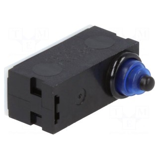 Microswitch SNAP ACTION | without lever | SPST-NO | OFF-(ON) | Pos: 2