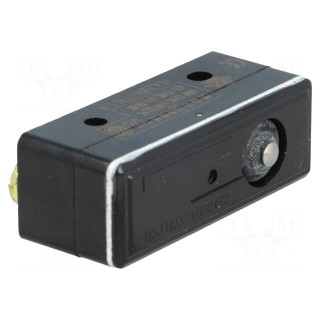 Microswitch SNAP ACTION | 15A/125VAC | 0.5A/125VDC | without lever