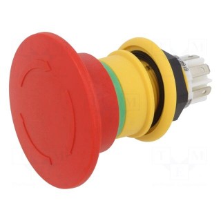 Switch: emergency stop | 16mm | NC x2 + NO | red | none | IP67,IP6K9K