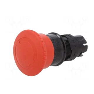 Switch: emergency stop | 16mm | Stabl.pos: 2 | red | none | Pos: 2