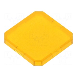 Actuator lens | yellow | OKTRON®-JUWEL