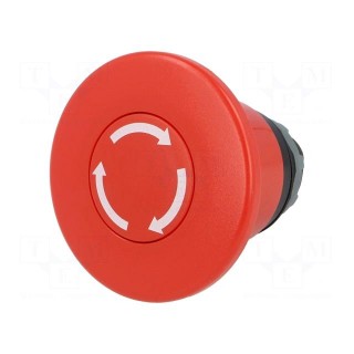 Switch: emergency stop | 22mm | Stabl.pos: 2 | red | none | IP66 | Pos: 2